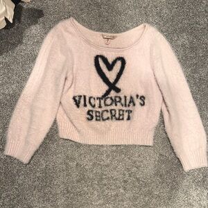 Victoria's Secret Light Pink Crew Neck Sweater